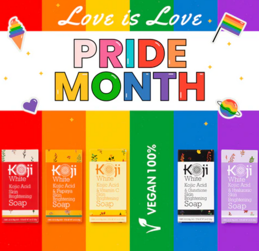 "Love is Love" Let’s celebrate Pride Month with Koji White